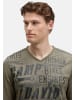 CAMP DAVID  Longsleeve 'Riding The World II' in khaki