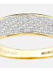 Diamant L'éternel Eternity-Ring aus 375 Gelbgold mit 0.25 Karat Diamant