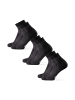 DANISH ENDURANCE Wandersocken Merino Hiking Low in schwarz