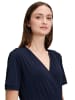 CARTOON Jumpsuit mit Bindegürtel in Dunkelblau