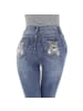 Ital-Design Jeans in Blau