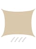 AMANKA Sonnensegel Mojave Tree 500 x 600cm in beige