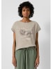 QS T-Shirt  in  81D3_beige