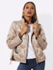 creation L Leicht-Daunen-Steppjacke in beige-schwarz