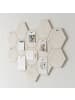 relaxdays 36 x Akustikplatten „Hexagon“ in Beige – 30 x 26 cm