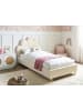 Beliani Kinderbett NEULISE in Beige - (W) 115 x (H) 104 x (L) 213 cm