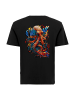 OLDSKULL T-Shirt Wrldvibe Tentacle Spectacle Logo Graphic in Black