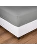 NAUTICA HOME Nautica Home Jersey Spannbettlaken, 100x200 cm in Silber
