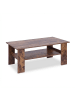 relaxdays Couchtisch in Braun - (B)100 x (H)43,5 x (T)50 cm