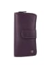 Greenburry Spongy Geldbörse Leder 9,5 cm in purple