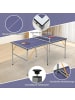 COSTWAY Mini Tischtennisplatte klappbar 166x83x69 cm in Blau