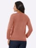 Sieh an! Ajour-Pullover in rosenholz