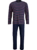 REDBEST Single-Jersey Schlafanzug in dunkelblau
