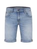 Timezone Sommerliche Gerade Shorts Basic 5 Pocket in Hellblau
