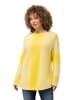 Ulla Popken Oversized-Pullover in butterblume