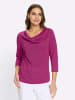 WITT WEIDEN Wasserfallshirt in magenta
