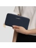 Lazarotti Bologna Leather Geldbörse RFID Schutz Leder 20 cm in navy