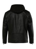 Men Plus Jacke in schwarz
