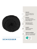 Schiesser Jersey-Elasthan-Spannbettlaken Flexi in Schwarz