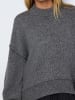 Noisy may Strickpullover Rundhals loose fit in Dunkelgrau