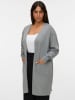 Vero Moda Strickjacke in Medium Grey Melange