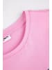 MOKIDA Baumwoll-T-Shirt mit kurzen Ärmeln in gedämpftes Rosa