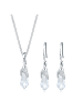 Elli Schmuck-Set für Damen in Transparent