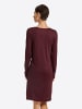 Hanro Nachthemd Grand Central in vivid brown