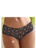 Vivance by Lascana Panty in schwarz-geblümt