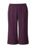 Ulla Popken Culotte in dunkle pflaume