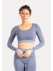 SMILODOX Longsleeve Miriel in Dunkelblau