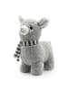 relaxdays Türstopper "Alpaka" in Grau - (B)12 x (H)28 x (T)27 cm
