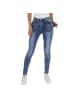Ital-Design Jeans in Blau