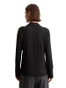 Marc O'Polo Jerseybluse im Polo-Stil regular in Schwarz