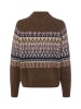 Marie Lund Strickpullover in mocca - 0002