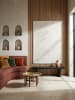 KADIMA DESIGN Teppich Wolle Handgetuftet CARVE Abstrakt Wohnzimmer Modern Wohnlich in Natur