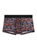 HOM Hipster Short / Pant Malcom in Schwarz / rot