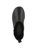 UGG Boots Classic Ultra Mini Lthr Regen in schwarz