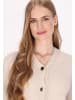 DreiMaster Klassik Damen Cardigan in Wollweiss