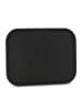 relaxdays 5 x Serviertablett in Schwarz - (B)41 x (T)30 cm