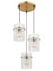 Globo lighting Hängeleuchte "GORLEY" in gold