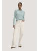 Hessnatur Hessnatur Polo-Pullover Regular aus Bio-Schurwolle mit Cahsmere in polargrün
