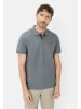 Camel Active Poloshirt mit Kontrastdetails in Sturmblau