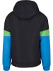 Urban Classics Windbreaker in black/cobaltblue