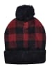Urban Classics Urban Classics Unisex Pom Beanie in black/red