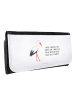 Mr. & Mrs. Panda Wallet Storch mit Spruch in Weiß
