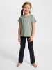 Hummel T-Shirt Hmlluna Gymnastik Mädchen in ICEBERG GREEN