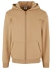 Urban Classics Urban Classics Zip-Kapuzenpullover in warmsand