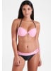 Buffalo Push-Up-Bikini-Top in rosa-schwarz