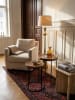 KADIMA DESIGN Satztisch 2er-Set | Sheesham/Metall, Massivholz